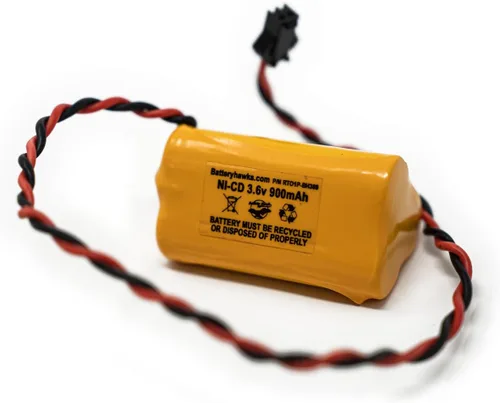 Miniatura 5 de Battery Hawk ELB-B001 3.6v 900mAh AA900MAH 0253799 Unitech Ni-CD Señal de salida Luz de emergencia Solar AA700MAH