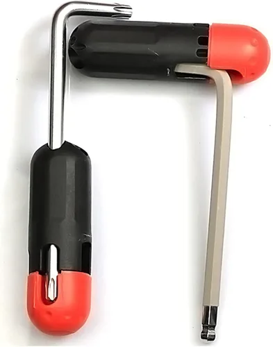 Miniatura 5 de skrnrhrery Barra de extensión de llave hexagonal, 6 piezas llave hexagonal interna manual mango auxiliar extensión de soporte de broca adaptar