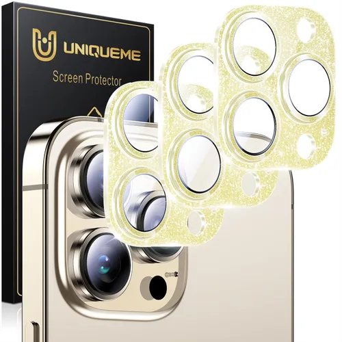 Miniatura 54 de UniqueMe para Paquete de 3 Protectores de Lente de Cámara para iPhone 15 Pro/iPhone 15 Pro Max, [Protección contra Caídas] [Compatible con Fundas]