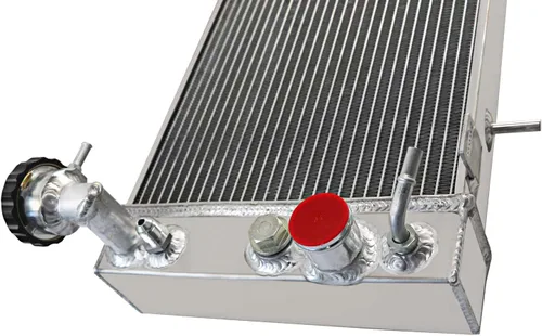 Miniatura 4 de CU1193 Radiador de aluminio para Jeep Cherokee Radiador 1984-2001 para Jeep Comanche 1987-1990 para Jeep Wagoneer 84-90 2.8L V6 / 4.0L L6 Gas 3