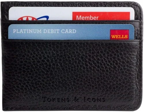 Miniatura 3 de Tokens and Icons TPC Sawgrass - Monedero magnético de piel con clip para dinero (80SG-P)