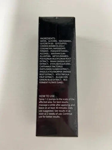 Miniatura 6 de Spray 3 en 1 para el crecimiento del cabello con romero, cebolla y semillas negras - Controla la pérdida y promueve el crecimiento A-Spray