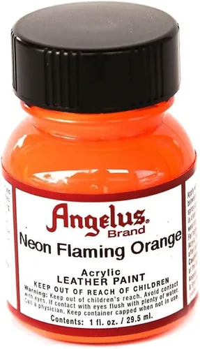 Pintura acrílica Angelus, 1 onza Naranja (Framing Orange)
