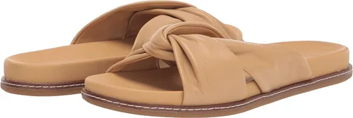 Miniatura 7 de Sperry Sandalia plana con correa cruzada dorada para mujer, Oro