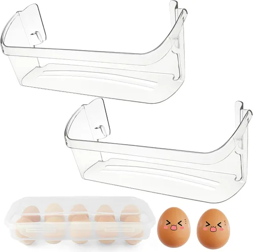 Miniatura 10 de 242126602 Estante de puerta de repuesto compatible para Frigi-daire Cro-sley Refrigerador Bin-por MIFLUS/Se ajusta a Ffss2625ts0 Estante lateral