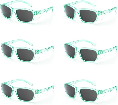 Miniatura 60 de ProtectX Elegantes gafas de seguridad antivaho y resistentes a los arañazos, gafas de protección UV, lentes de bloqueo de luz azul para hombres