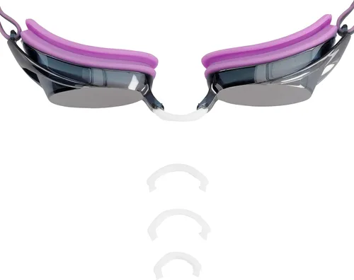 Miniatura 5 de Speedo Gafas de natación para mujer Vanquisher 3.0 con espejo Antiempaña, protección UV, lente ocular 360, ajuste para carreras de mujer