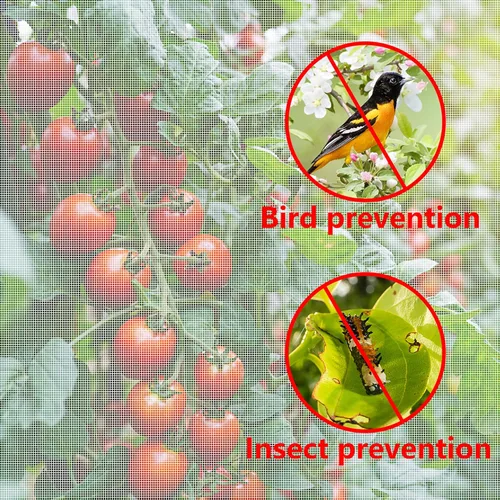 Miniatura 5 de Alpurple Malla de barrera de insectos para pájaros, 20 x 10 pies, cubierta para plantas de jardín para proteger las plantas, frutas, flores