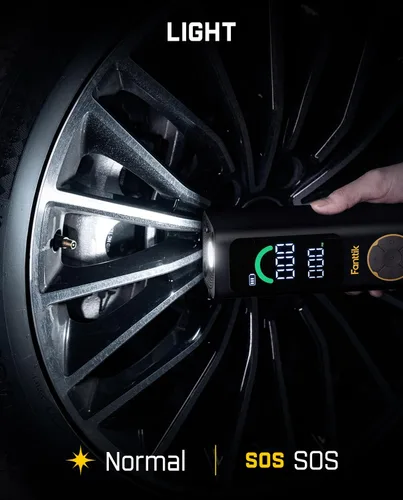 Miniatura 7 de Fanttik X10 Inflador de Neumáticos Cruz Compresor de Aire Portátil, Bomba de Aire de Inflado/Desinflado Rápido, Inflador Inalámbrico de 150PSI