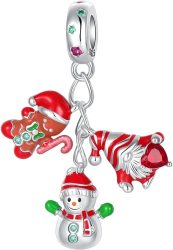 Miniatura 137 de LUXILLA Abalorio de plata de ley 925 para madre, hija, abuela, para familia, amor, madre, hija, abuela, para pulseras, collares, dijes, abalorios