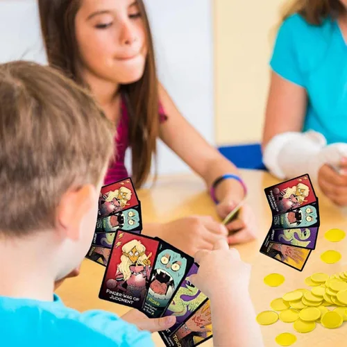 Miniatura 6 de Coopay Fichas de póquer de plástico de 1 1/2 pulgadas, contadores de aprendizaje, discos de conteo de fichas de bingo, marcadores para práctica