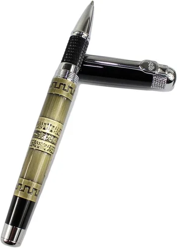 Miniatura 4 de Gullor Bolígrafo Rollerball avanzado Jinhao 189 Noblest Cinnamon Great Wall Pen