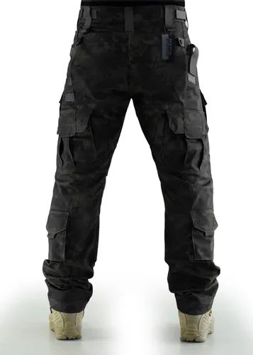 Miniatura 4 de ZAPT Tactical Molle Ripstop Combat Pants Army MulticamA-TACS LE Camo - Pantalones para hombres