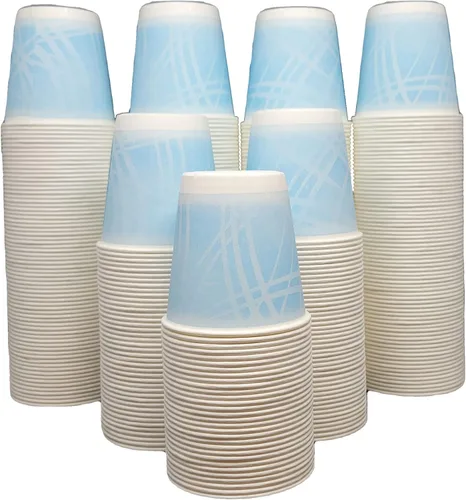 Vasos de papel de 3 onzas, vasos para enjuague bucal, vasos desechables de baño, vasos fríos de papel para fiestas, picnic, arte y manualidades,