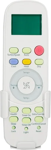 Miniatura 3 de Mando a distancia de repuesto para GE/Haier AW18EH2VHA AW18ES2VHA AW18LC2VHA AW18LC2VHB AW18TE2VHA AW24ES2VHA AW24TE2VHA AW36LP2VHA AW09ES2VHA sin