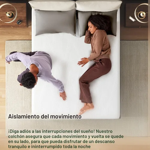 Miniatura 5 de Novilla Colchón individual para niños, colchón de cama individual de 5 pulgadas en una caja, colchones de espuma viscoelástica de gel para dormir