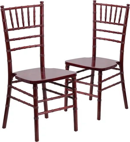Miniatura 15 de Flash Furniture - Silla Chiavari de madera negra de la serie HERCULES