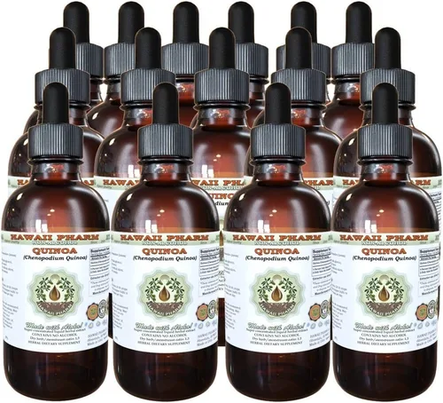 Miniatura 7 de Extracto líquido sin alcohol de quinua, quinua (quinoa chenopodio), suplemento herbario natural de glicerita de semillas secas, Hawaii Pharm, EE.