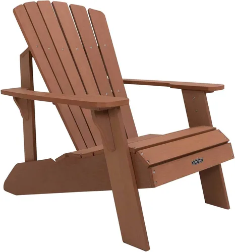 Miniatura 8 de Lifetime Silla Adirondack de madera sintética Marrón claro