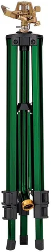 Miniatura 4 de Orbit 56667N - Aspersor de impacto para riego de césped en base de trípode, 2 unidades, aspersores ajustables para riego de césped