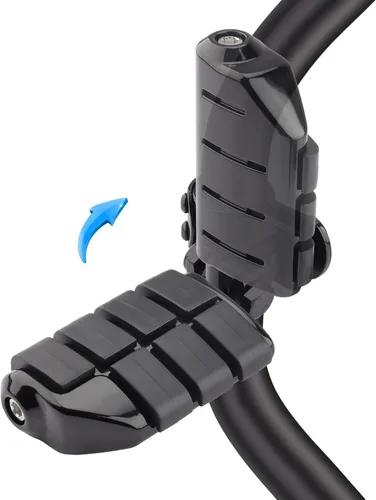 Miniatura 4 de Reposapiés de motocicleta para carretera, estribos de autopista compatibles con Harley Touring, Yamaha, Honda, Suzuki, Kawasaki de 25 mm, 32 mm, 34