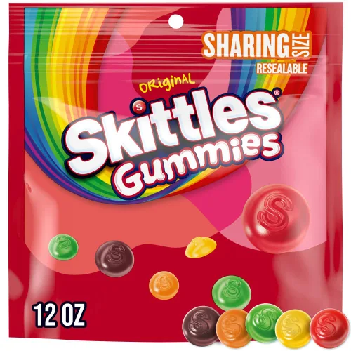 Miniatura 8 de SKITTLES Mash-Ups Wild Berry and Tropical Candy, bolsa de 9 onzas