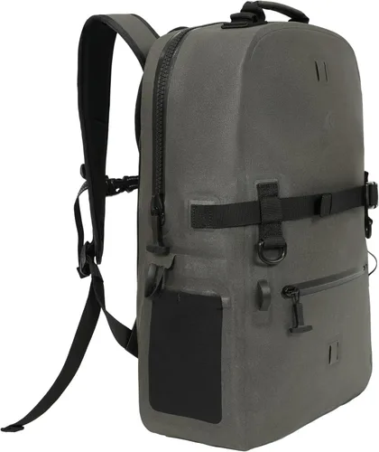 Miniatura 4 de Breakwater Supply™ Mochila impermeable IP68 sumergible con cierres herméticos Para portátil, viajes al aire libre Fogland 25L 20L 15L, 25 L