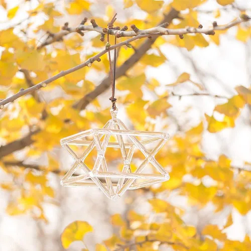 Miniatura 3 de Pirámide cantante de cristal de cuarzo transparente, excelente sonido para meditación curativa, para oración de meditación de sanación de sonido