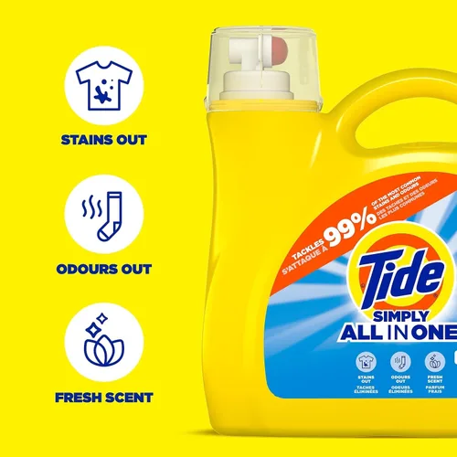 Miniatura 7 de Procter & Gamble, 89131 Simply Clean & Fresh - Detergente para ropa, líquido, aroma brisa, 138 onzas, cantidad 2