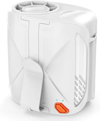 Miniatura 7 de GEHEN Ventilador de cintura portátil, batería recargable de 6000 mAh hasta 31 horas de tiempo de trabajo, ventilador de cinturón con clip