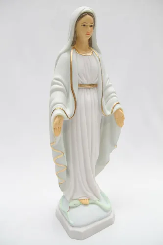Miniatura 8 de Vittoria Collection Estatua católica de Virgen María de Gracia de 16 pulgadas, escultura católica hecha en Italia