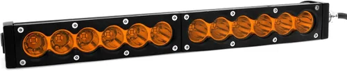 Miniatura 5 de AngelMa - Barra de luz LED de 13 pulgadas, haz de punto ámbar de una sola fila, 9000 lm, lámpara súper brillante para camioneta SUV, ATV, UTV