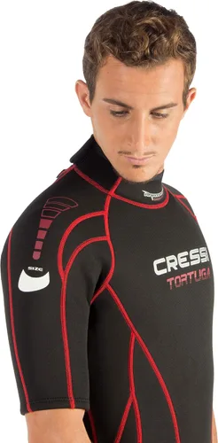 Miniatura 3 de Cressi Shorty - Traje de neopreno para hombre para actividades acuáticas en aguas cálidas, neopreno premium Tortuga de 0.098 in