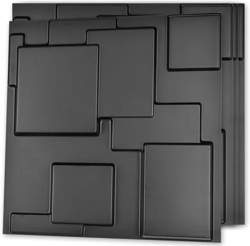 Miniatura 9 de Art3d - Panel de pared decorativo 3D, 32 pies cuadrados de PVC para decoración de paredes interiores en sala de estar, dormitorio, vestíbulo, Océano