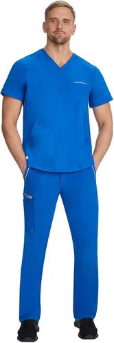 Miniatura 3 de Healing Hands 6 Pocket Mens Scrubs Pant HH360 9171 Noah Cargo Scrub Pant for Men Full Elastic with Drawstring