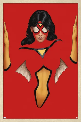 Miniatura 5 de Trends International Marvel Comics Spider Woman - Póster de pared Strikeforce #1, 22.4 pulgadas de largo x 14.7 pulgadas, versión enmarcada