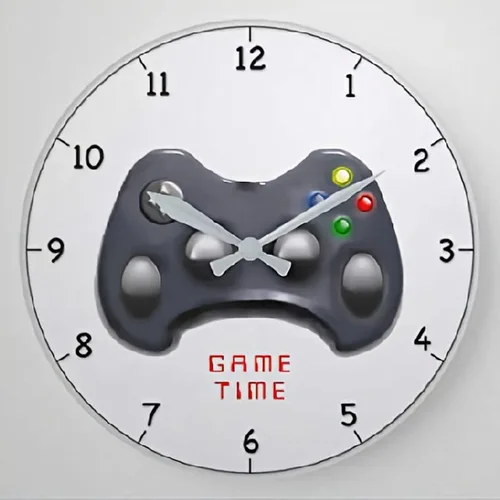 Miniatura 14 de Lindo reloj de pared de camión volquete para habitación de niños, cuarto de bebé, reloj de madera de 10 pulgadas, silencioso, sin tictac, funciona