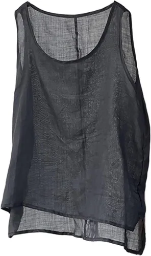 LZJN Camiseta sin mangas para mujer, transpirable, con estampado floral