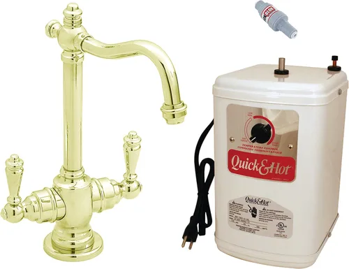 Miniatura 16 de Westbrass DT1F205-62 Victorian 9 pulgadas Grifo instantáneo caliente y frío con sistema de tanque digital HotMaster DigiHot Dispensador de agua