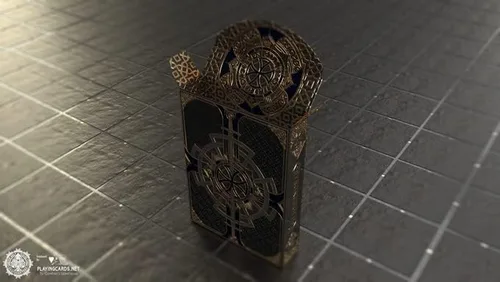 Miniatura 6 de Almacén especial de los jugadores de la cubierta del póker de los naipes del zafiro de la fortaleza