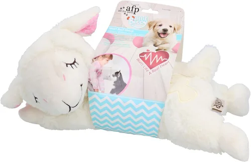 Miniatura 3 de AB Tools Little Buddy Heart Beat Sheep Cachorro Separación Ansiedad Juguete Consolador