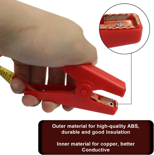 Miniatura 3 de Cable de arranque EC5 con abrazaderas de batería, conector EC5, cable de arranque de emergencia, pinzas de cocodrilo para emergencia de 12 V