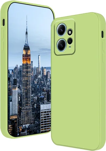 Miniatura 16 de Compatible con Xiaomi Redmi Note 12 4G Funda de silicona líquida verde oscuro, suave al tacto Teléfono Redmi Note 12 4G Funda de silicona a prueba