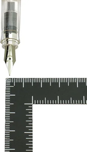 Miniatura 5 de Pilot Kakuno Pluma estilográfica de punta fina, cuerpo blanco y tapa suave violeta (FKA-1SR-SVF)