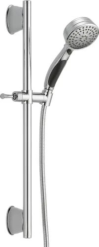 Miniatura 3 de DELTA FAUCET 51549-BL ActivTouch HS 1.75 GPM con barra deslizante 9S ducha de mano, negro mate Mate negro