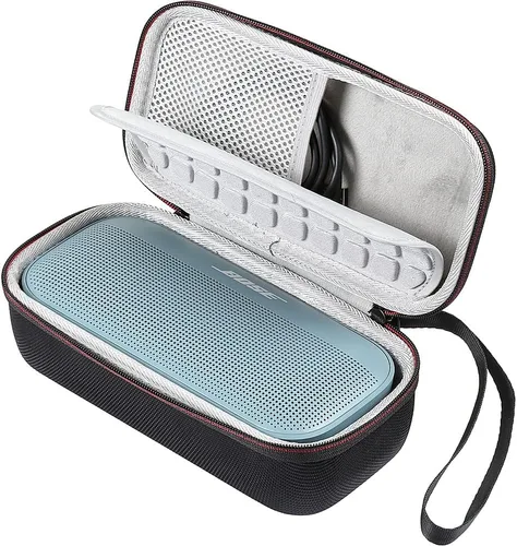Miniatura 4 de SaharaCase - Funda de transporte de viaje para altavoz Bluetooth portátil Bose SoundLink Flex (2021) [parachoques a prueba de golpes] protección