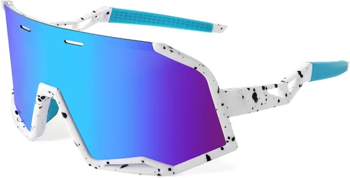 FEISEDY Gafas de sol polarizadas de ciclismo para mujeres y hombres, gafas de sol deportivas al aire libre, béisbol, correr, ciclismo, pesca, B2994