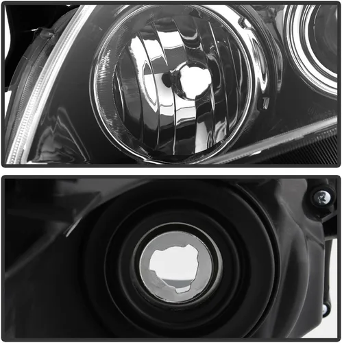 Miniatura 4 de ACANII - Para 2010-2013 Nissan Altima 2 puertas Coupe halógeno proyector de repuesto para faros delanteros - Solo lado del conductor