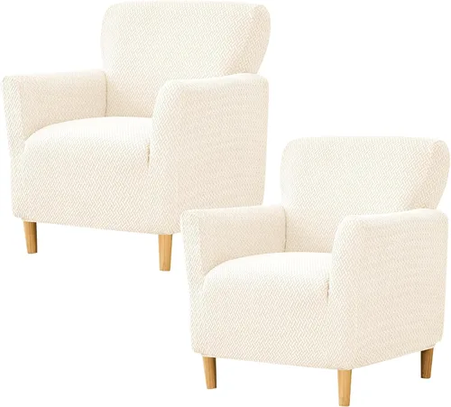 Miniatura 94 de HAOYONG - Funda elástica de terciopelo para silla de banquete, fundas para sillas de 1 pieza, fundas para sillones de sofá, funda suave para sillón