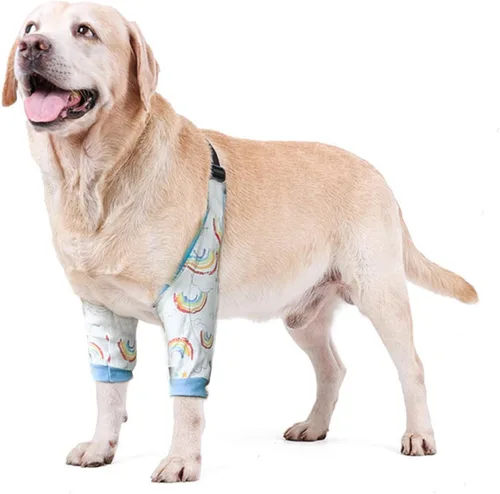 Miniatura 11 de Protector de codo para perro, coderas con almohadilla de malla para perros medianos y grandes para evitar lamer heridas (automóvil, 4XL)